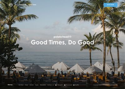 Potato Head – Website Revamp